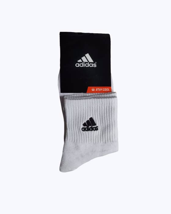 جوراب نیم ساق مردانه طرح Adidas